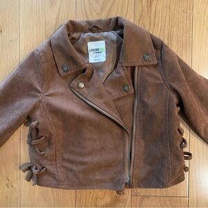 Kids Brown Suede jacket size 4T Genuine Kids from Oshkosh